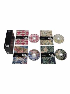 Victoria &‎ Albert V&A Pattern Collection 4 Books + CDs Box Set
